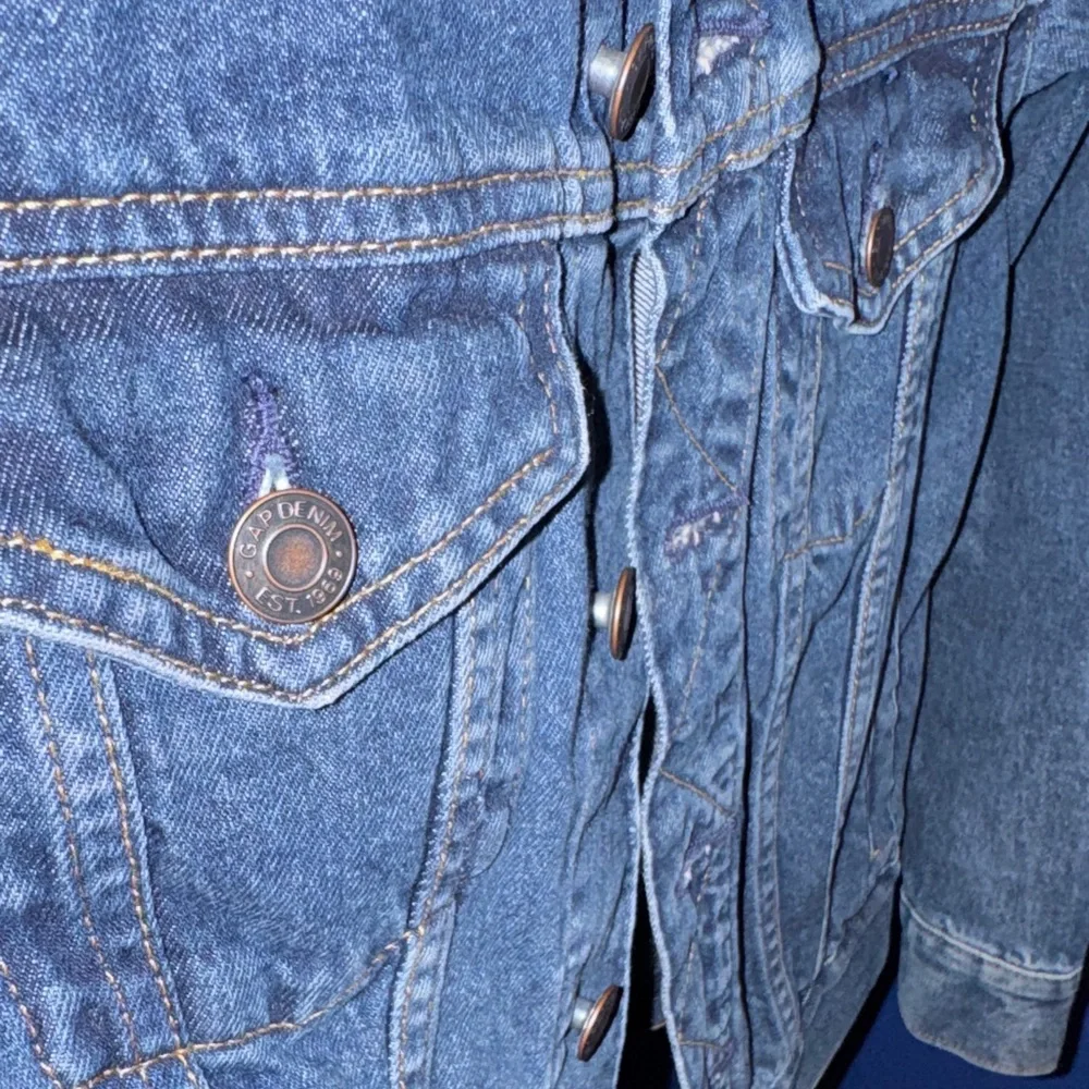 Gap Kids- Denim Jacket Size Large (10) - Picture 8 of 11